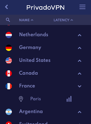 privadovpn servers privadovpn