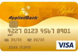 Applied Bank Secured Visa® Gold Preferred® Credit Card Logo