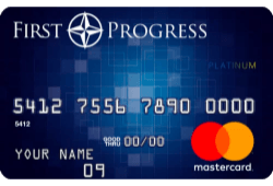 First Progress Platinum Prestige Mastercard® Secured Credit Card Review Logo