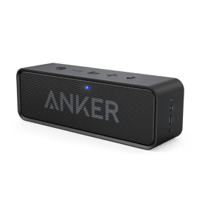 Anker SoundCore Bluetooth Speaker left side