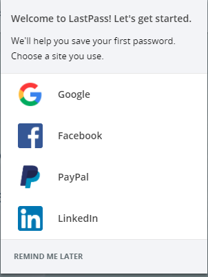 lastpass password saving