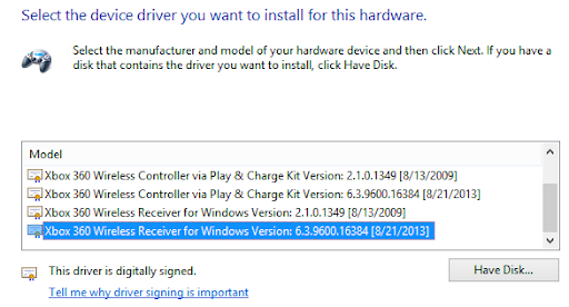 XBOX 360 Device Driver