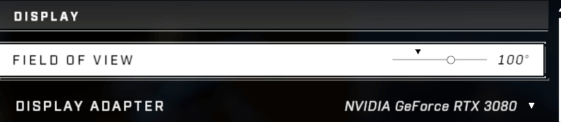 Halo Infinite FOV Settings