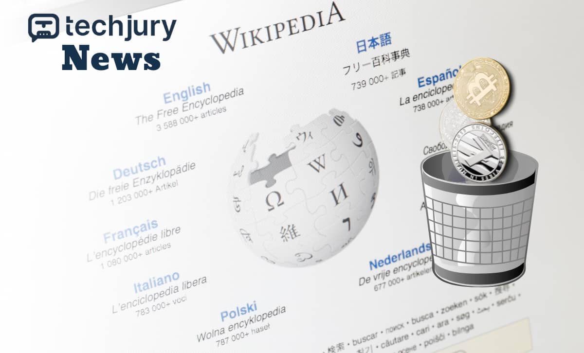 Crypto Donations are No More at Wikimedia
