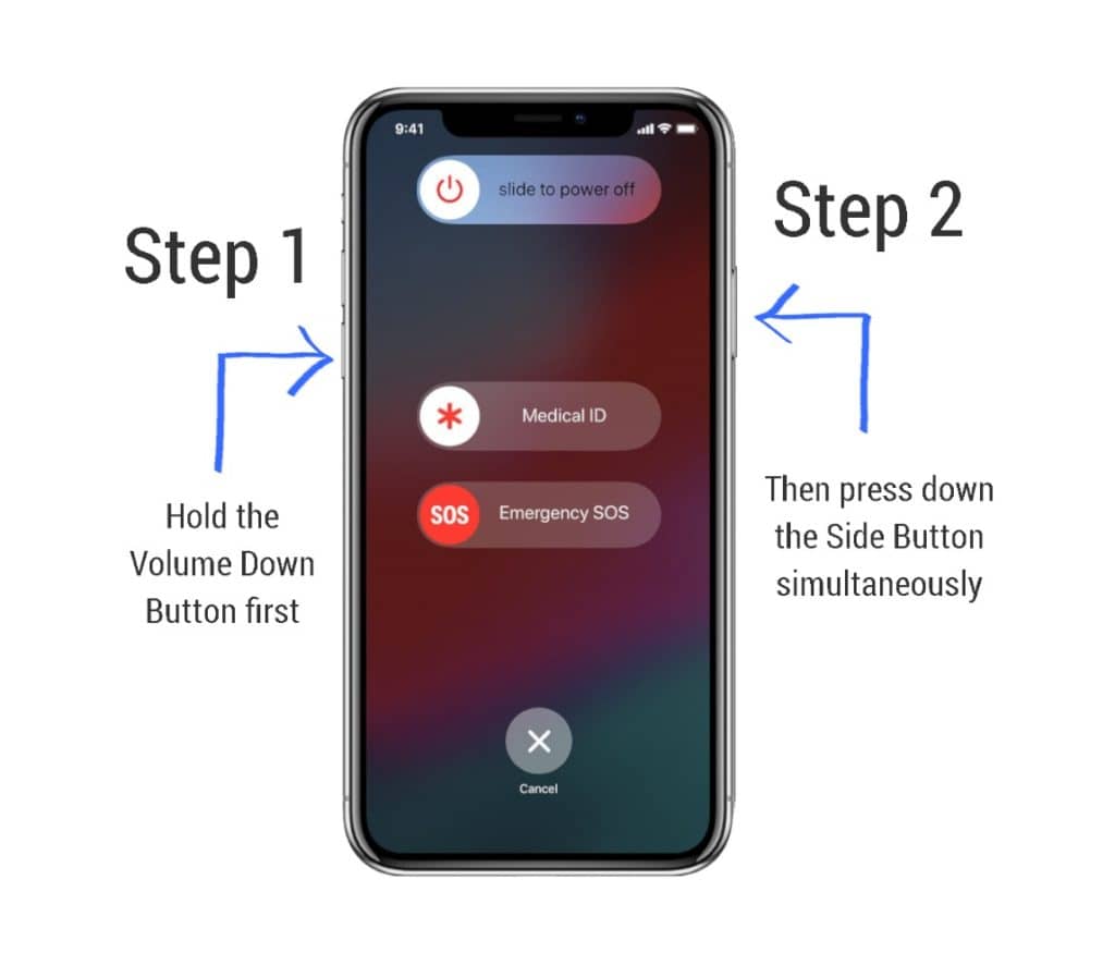 how to turn off my iphone 10 xr