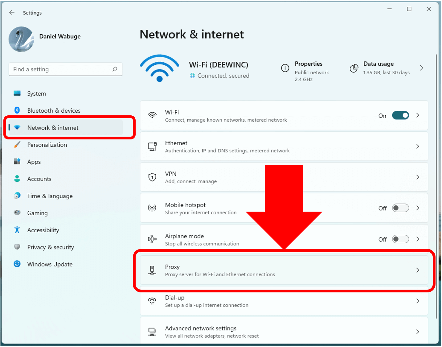 Er det trygt å slå av proxy?