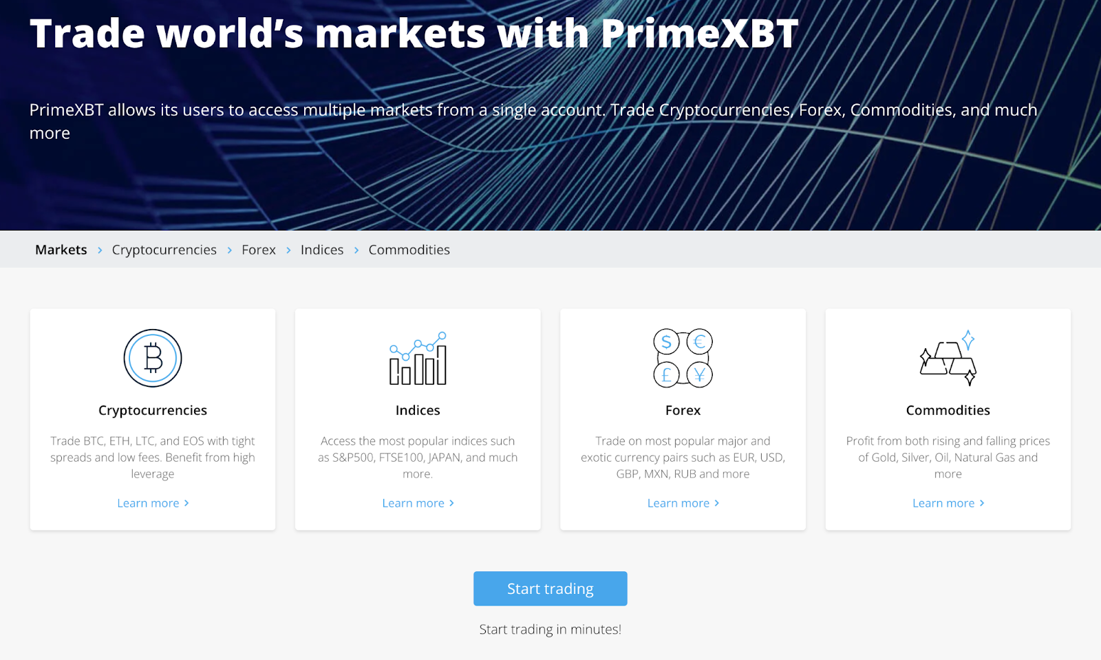 The Advantages Of Different Types Of PrimeXBT Broker