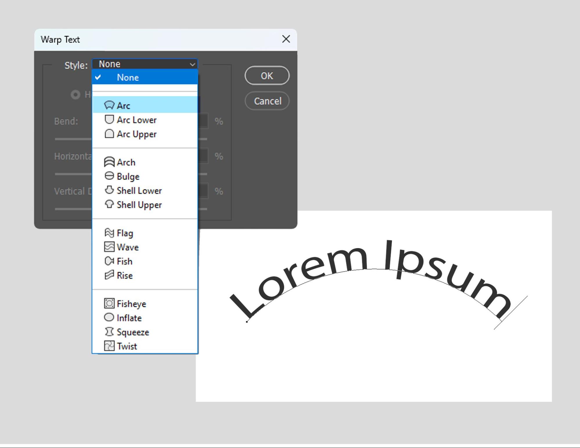 How To Curve Text In Photoshop 3 Easy Methods Explained 