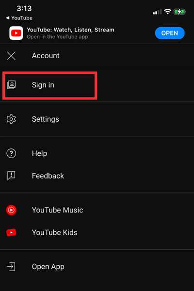 Prepare your email and password