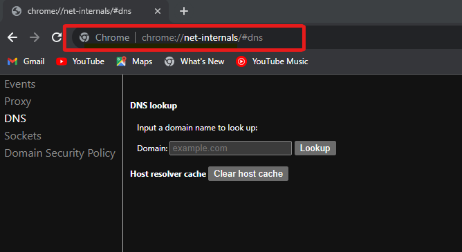 Google Chrome’s address bar